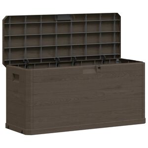 vidaXL Garden Storage Box 280 L Brown
