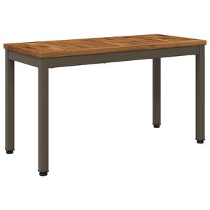 vidaXL Garden Bench 80.5 x 35 x 45 cm Solid Acacia Wood Rectangular
