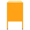 vidaXL TV Cabinet Mustard Yellow 105x35x50 cm Steel