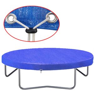 vidaXL Trampoline Cover PE 450-457 cm 90 g/m&sup2;