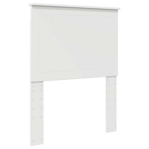 vidaXL Headboard with Headboard White 75 cm Engineered wood