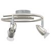 vidaXL Ceiling Spotlight Nickel 24 x 22 x 12.5 cm Metal