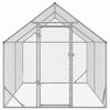 vidaXL Chicken Cage Silver 400x170x177cm Galvanised Steel