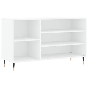 vidaXL Shoe Cabinet White 102x36x60 cm Engineered Wood
