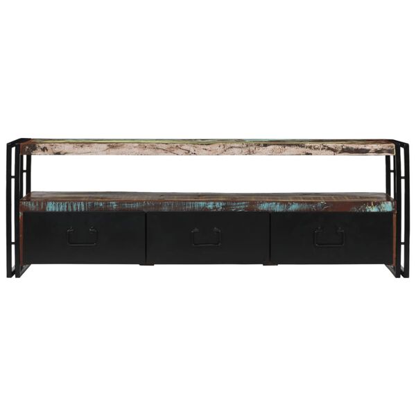 vidaXL TV Cabinet Solid Reclaimed Wood 120x30x40 cm
