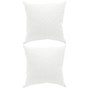 vidaXL Pillow FULDA 2 pcs 60 x 60 cm 100% Goose Down & Feather White