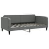 vidaXL Daybed with Trundle without Mattress Dark Grey 90x190 cm Single