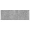 vidaXL Bookshelf Boards 4 pcs Concrete Grey 60x20x1.5 cm Engineered Wood