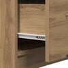 vidaXL Bathroom Cabinet Artisan Oak 59 x 37 x 59 cm Engineered wood