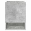 vidaXL End Table 2 pcs Concrete Grey 40 x 40 x 56 cm Engineered Wood