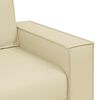 vidaXL Sofa Cream 160 x 78 x 84 cm Fabric
