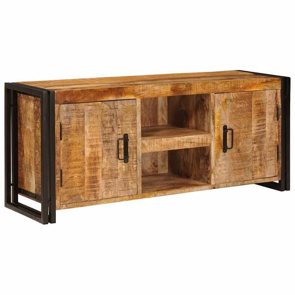 vidaXL TV Cabinet Multicolour 120 x 30 x 50 cm Solid reclaimed wood