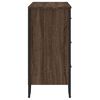 vidaXL Chest of Drawers Brown Oak 91x35.5x74.5 cm Engineered wood