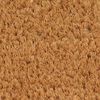 vidaXL Door Mat Natural Half Round 60x90 cm Tufted Coir