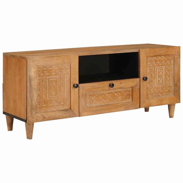 vidaXL TV Units with Door Light Brown 105 x 33 x 46 cm Engineered wood