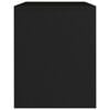 vidaXL Bedside Cabinet Black 40x30x40 cm Engineered Wood