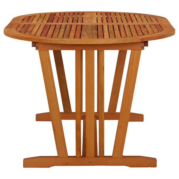 vidaXL Garden Table 200x100x75 cm Solid Wood Eucalyptus