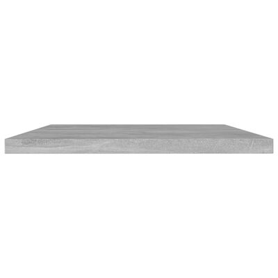 vidaXL Bookshelf Boards 8 pcs Concrete Grey 60x30x1.5 cm Engineered Wood