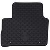 vidaXL Car Mat 4 pcs Black suitable for Nissan QASHQAI 2021- Rubber