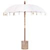 vidaXL Balinese Parasol with Base 260 210-220 cm