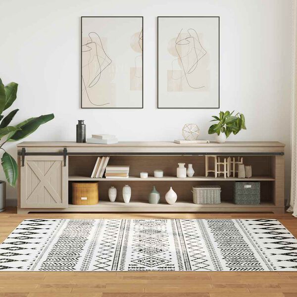 vidaXL Sliding Cabinet Door Kit 244 cm Carbon Steel