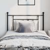 vidaXL Metal Replace Headboard Black 100 cm