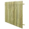 vidaXL Garden Fence Impregnated Pinewood 170x125 cm