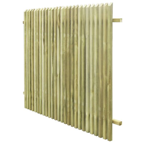 vidaXL Garden Fence Impregnated Pinewood 170x125 cm