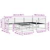 vidaXL Outdoor Sofa Set 5 pcs Natural Solid Acacia Wood