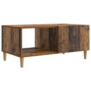 vidaXL Coffee Table Old Wood 90 x 50 x 40 cm Engineered Wood