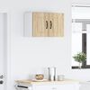 vidaXL Kitchen Cabinet with Shelf 2 pcs Sonoma Oak 30 x 31 x 40 cm