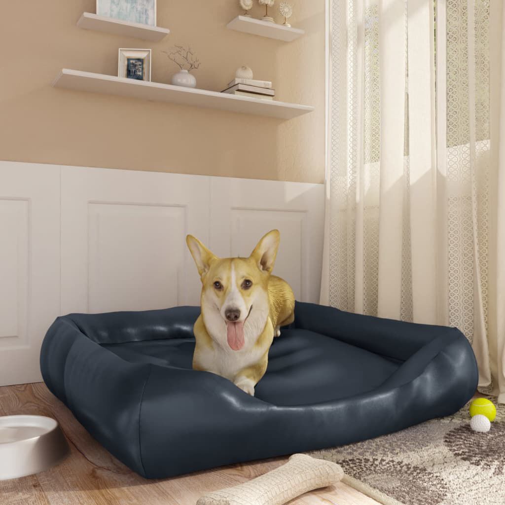 Dark blue hotsell dog bed