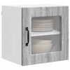 vidaXL Kitchen Cabinet with Shelf 2 pcs Grey Sonoma 40 x 31 x 40 cm