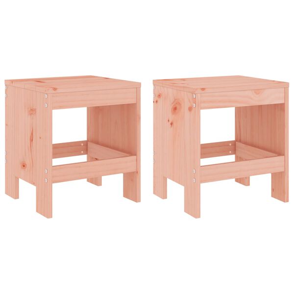 vidaXL 3 Piece Garden Bistro Set Solid Wood Douglas