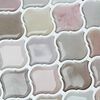 vidaXL Lanturn Tile 10 pcs Beige 27 x 27 cm Polyurethane and PET