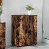 vidaXL Bathroom Cabinet with Storage Smoked Oak 60 x 35 x 80 cm