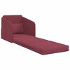 vidaXL Sofa Bed Wine Red 65 x 80 x 83 cm Velvet