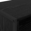 vidaXL Shoe Cabinet Black Oak 100 x 35 x 44 cm Engineered Wood