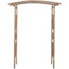 vidaXL Rose Arch Bamboo 145x40x187 cm