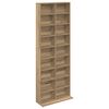 vidaXL CD Cabinet Artisan Oak 65 x 23.5 x 175 cm Engineered Wood