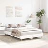 vidaXL Bed Frame No Mattress White 120x190 cm Small Double Engineered Wood