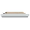 vidaXL Bed Frame without Mattress White 120x200 cm