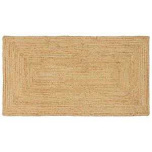 vidaXL Area Rug Beige 100 x 200 cm Jute