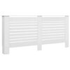 vidaXL Radiator Covers 2 pcs White 172x19x81.5 cm MDF