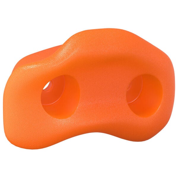 vidaXL Climbing Hold 2 pcs Orange 100 x 67 x 43 mm PP