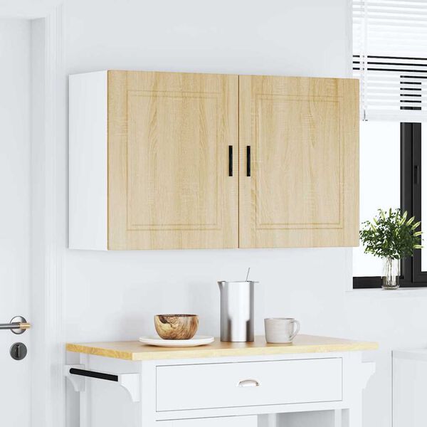 vidaXL Kitchen Wall Cabinets 2 pcs&nbsp;Porto Sonoma Oak Engineered Wood