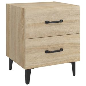 vidaXL Bedside Cabinet Sonoma Oak 40x35x47.5 cm