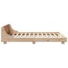 vidaXL Bed Frame without Mattress 150x200 cm King Size Solid Wood Pine