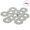 vidaXL Washers 33962 pcs Silver Iron