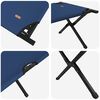 vidaXL Folding Camping Bed 2 pcs Blue 210 x 80 x 46 cm Oxford fabric